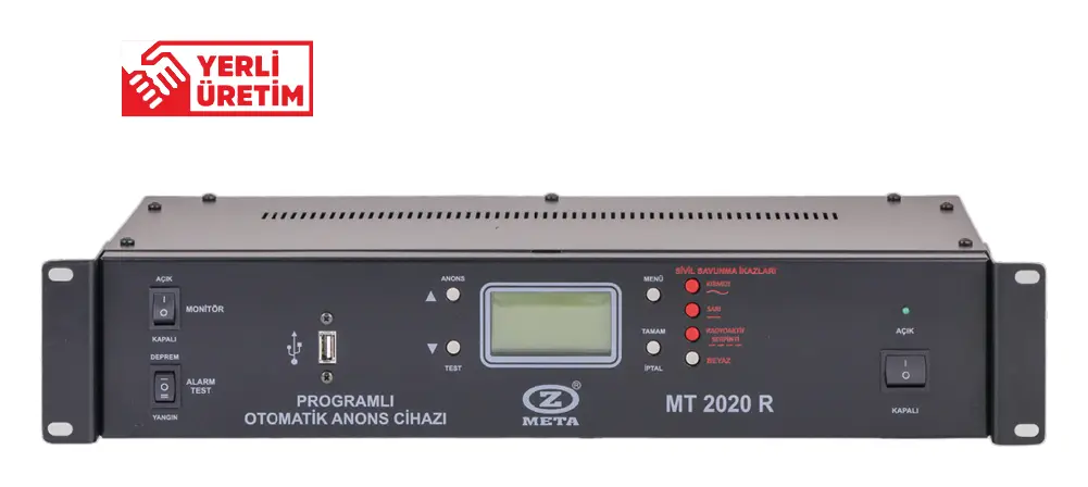 West Sound MT 2020 Otomatik Anons / Mesaj Ünitesi
