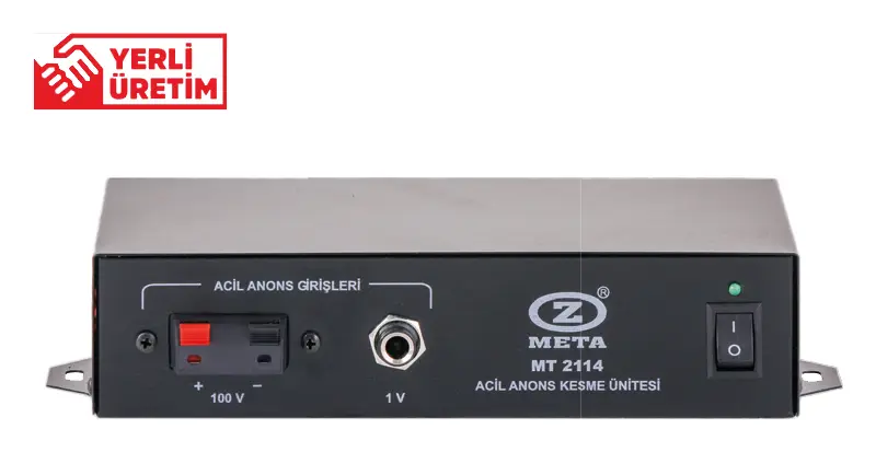 West Sound MT 2114 Acil Anons Ünitesi