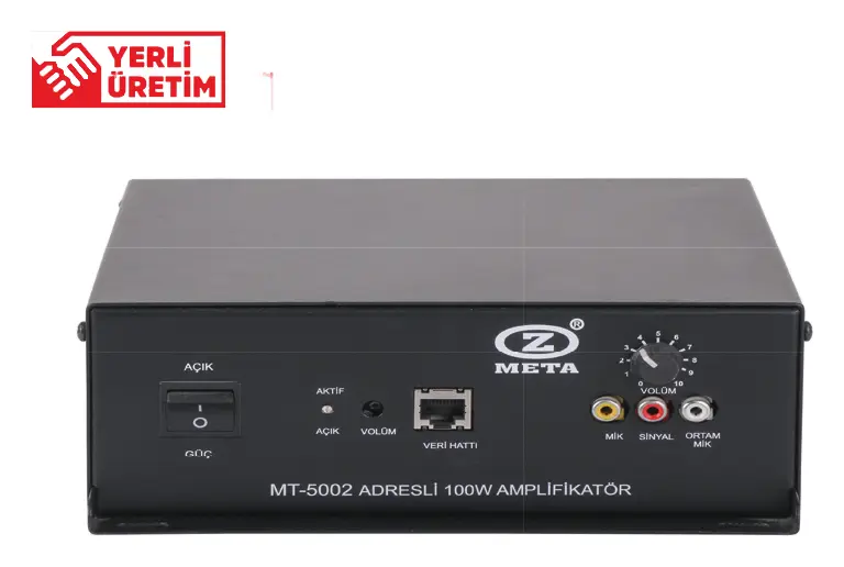 West Sound MT 5002 100W 100V Adresli Amplifikatör Modülü