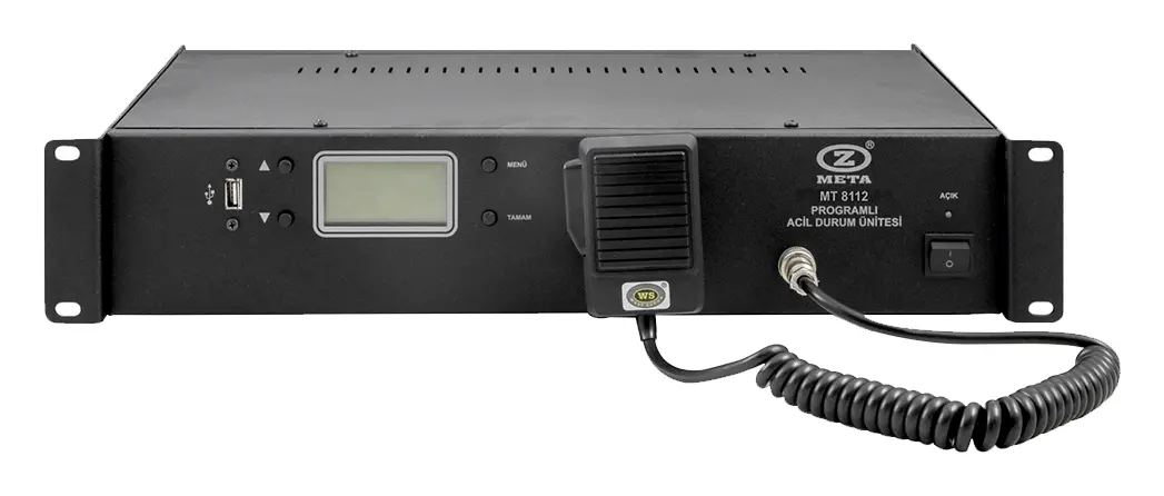 West Sound MT 8112 Acil Anons Ünitesi