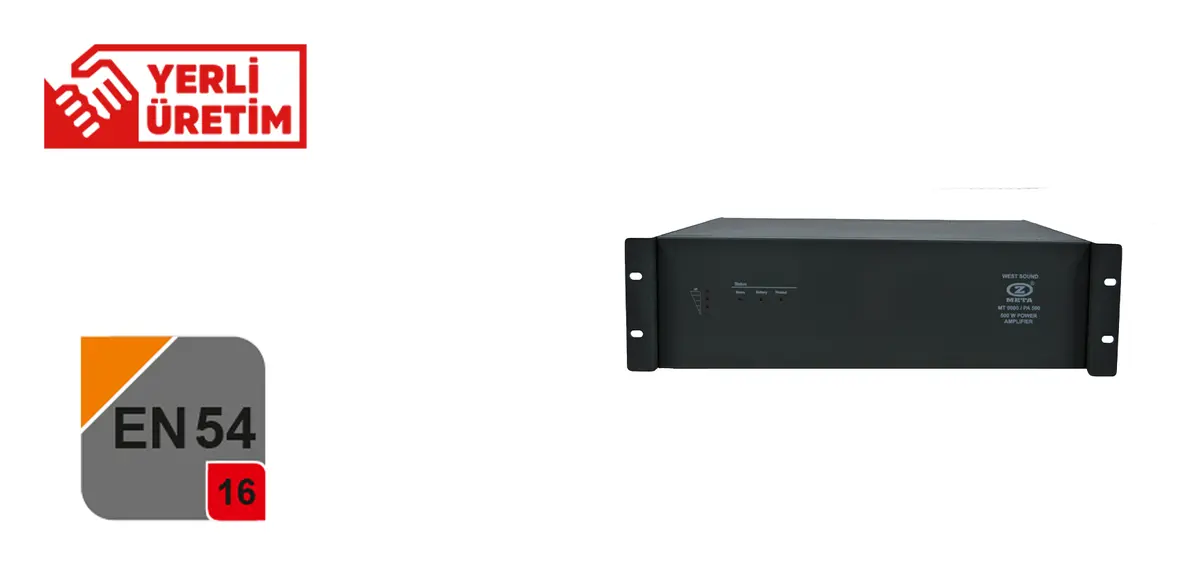 West Sound MT9000/PA250 Amplifikatör