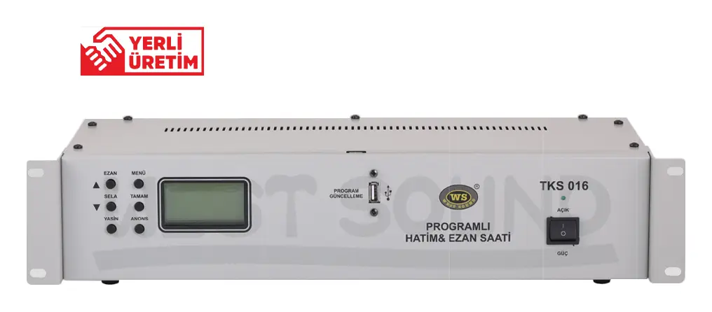 West Sound TKS 016 R Hatim / Ezan Okuma Cihazı