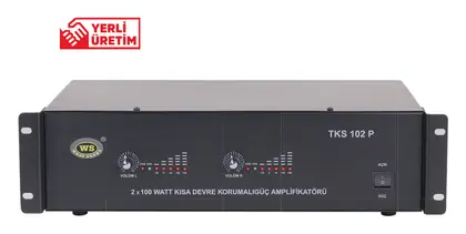 West Sound TKS 102 P 2x100W 100V Power Amfi