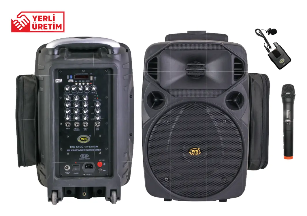 West Sound TKS 12 DC Taşınabilir Ses Sistemi