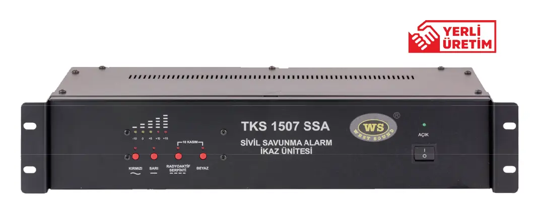 West Sound TKS 1507 SSA Sivil Savunma İkaz Ünitesi