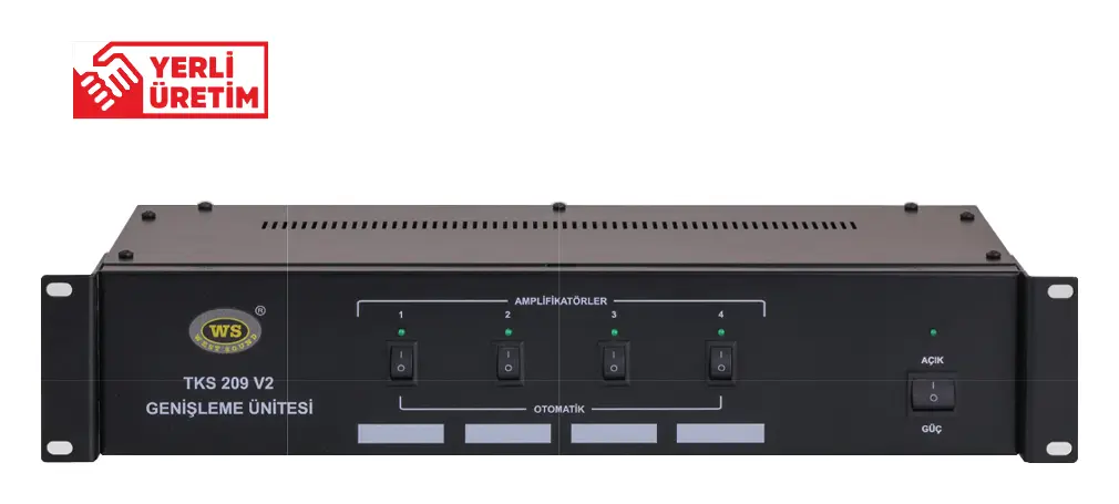 West Sound TKS 209 V2 Bölge Seçici / Anons Kontrol Ünitesi