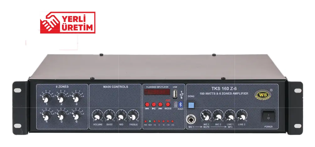 West Sound TKS 340 Z 6 Mikser Amfi