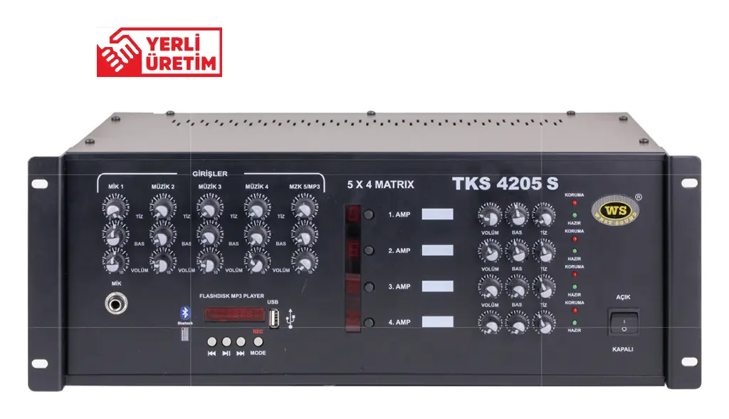 West Sound TKS 4205 S USB Matriks Mikser