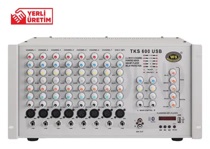 West Sound TKS 600 EF USB 2x300W Mikser Amfi