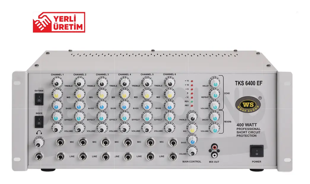 West Sound TKS 6400 EF Mikser Amfi