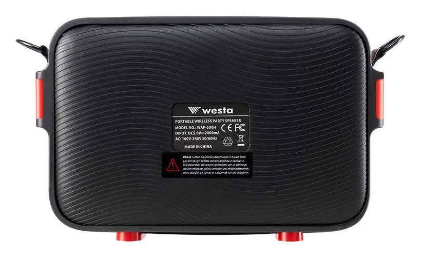 Westa WAP-500H 40W 2" Taşınabilir Ses Sistemi — görsel 4