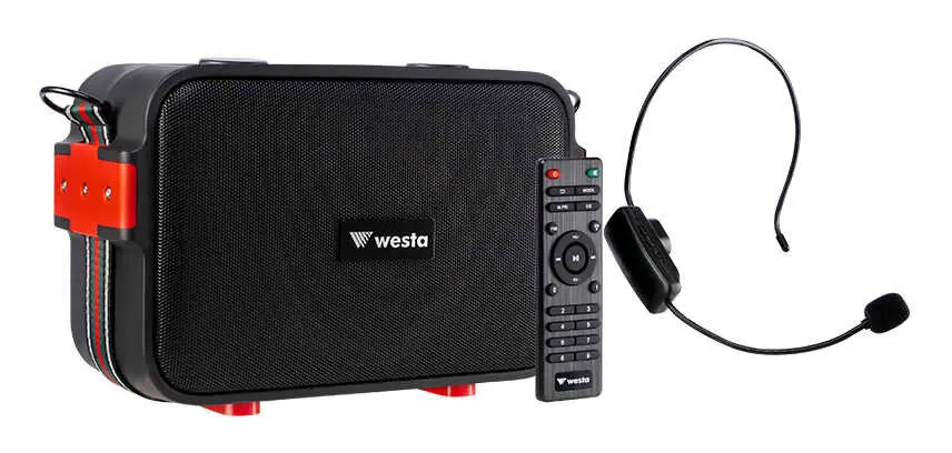 Westa WAP-500T 40W 2" Taşınabilir Ses Sistemi