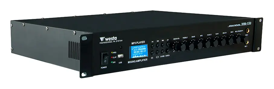 Westa WM-150 150W 100V Mikser Amfi — görsel 3