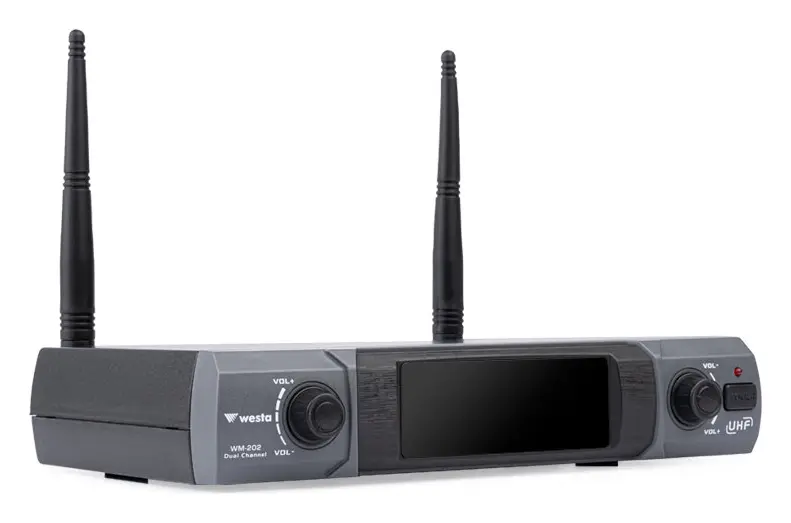 Westa WM-202T Kablosuz Mikrofon Seti — görsel 3