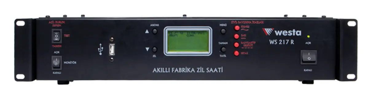 Westa WS-217 R Zil / Ezan Saati