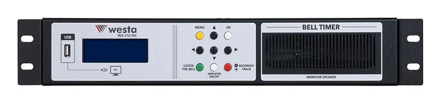 Westa WS-316 RK Zil / Ezan Saati