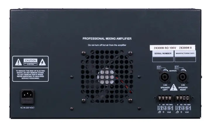 Westa WS-6600 Mikser Amfi — görsel 3