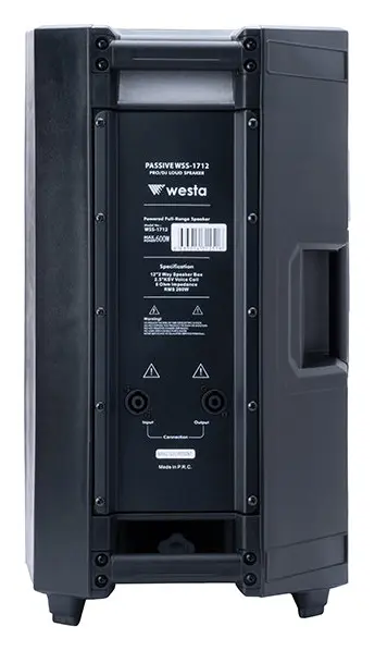 Westa WSS-1712 600W 12" Pasif Hoparlör — görsel 4