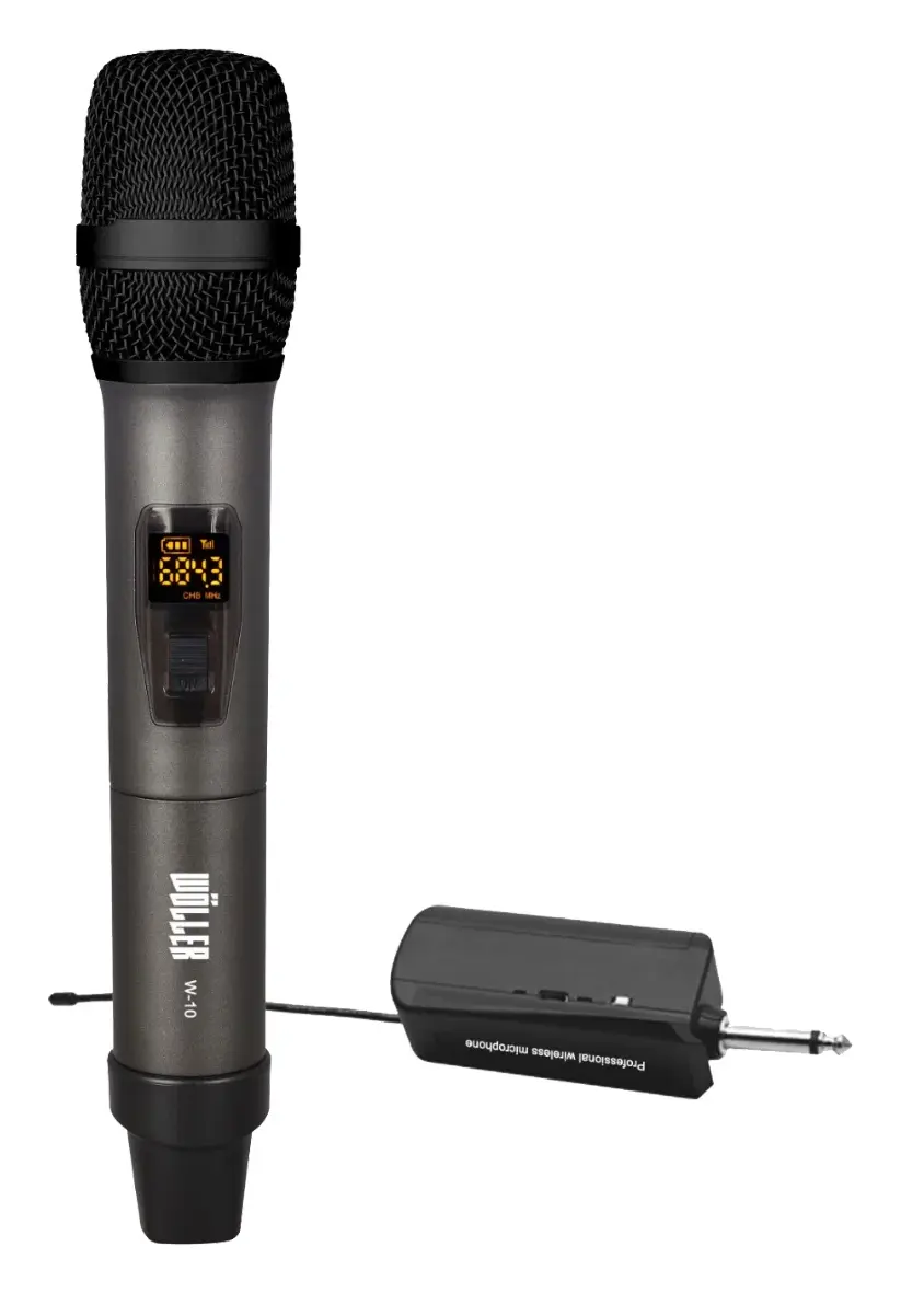 Woller W-10E UHF Kablosuz Mikrofon Seti