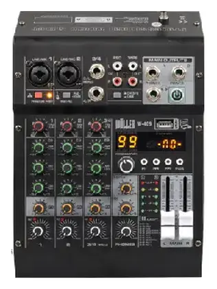 Woller W-409 4 Kanal Ses Mikseri
