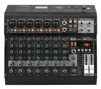 Woller W-809 8 Kanal Ses Mikseri