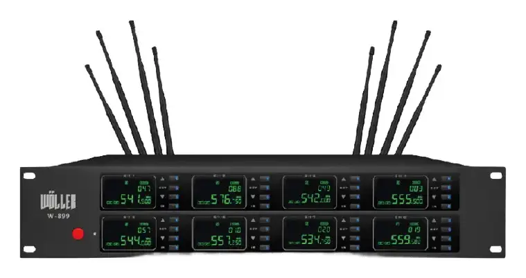 Woller W-899R UHF Kablosuz Mikrofon Seti