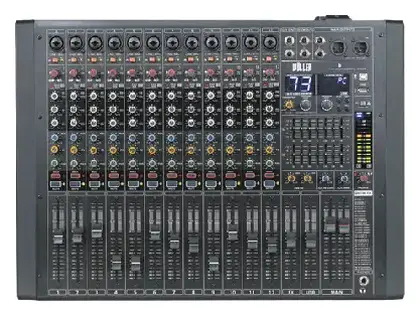 Woller WMP-12P 2x750W 12 Kanal Power Mikser