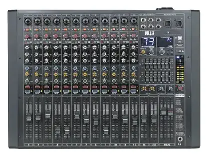 Woller WMP-12P 2x750W 12 Kanal Power Mikser