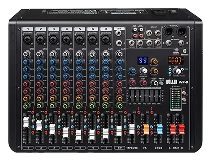 Woller WP-8 8 Kanal Power Mikser