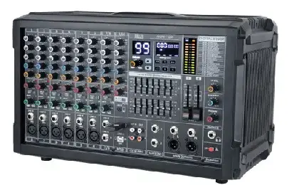 Woller WUX-10P 2x750W 10 Kanal Power Mikser