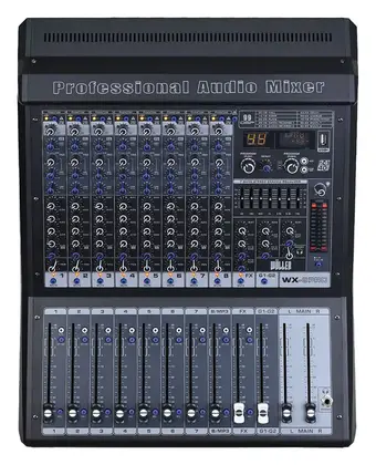 Woller WX-8PRO 8 Kanal Ses Mikseri