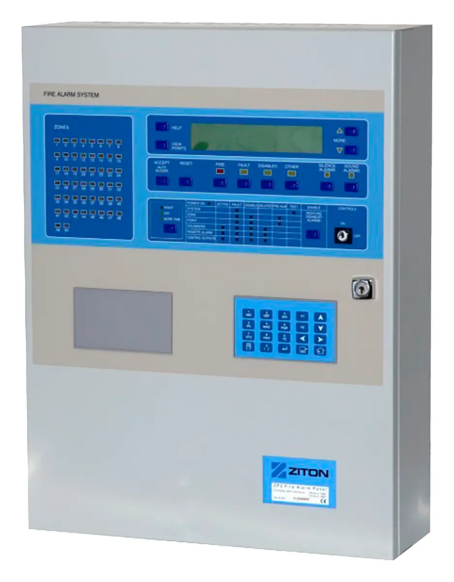 Ziton 71503N 4 Loop Adresli Yangın Alarm Paneli